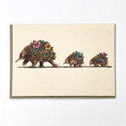 Greeting Card - Echidna & Puggles